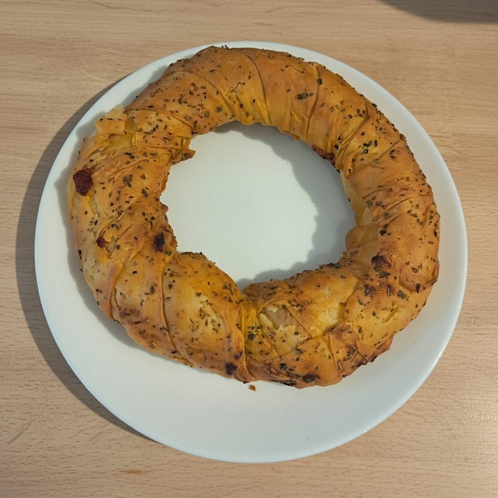Tomato and Olive Koulouri