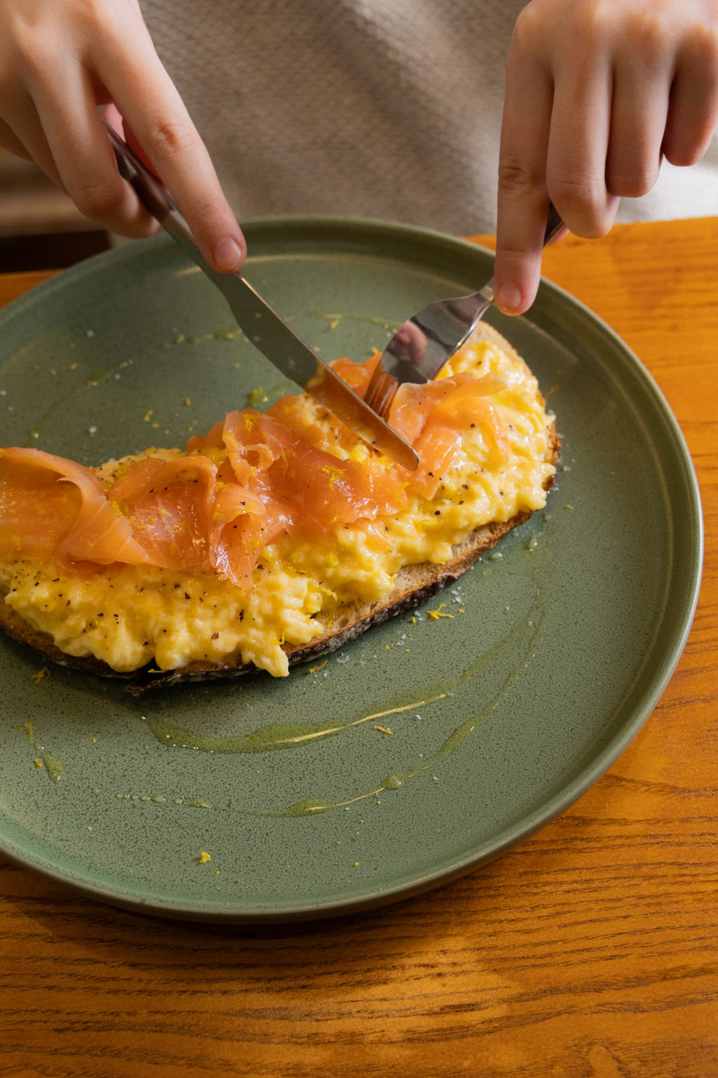 Smoked Salmon & Scrambled Eggs